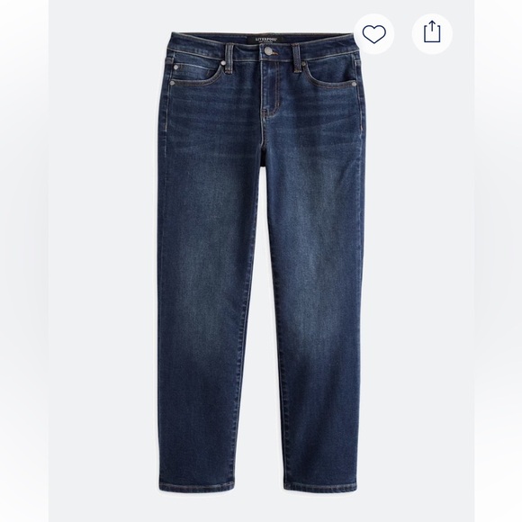 Liverpool Denim - Liverpool non-skinny skinny ankle Jean in petite 0 /25